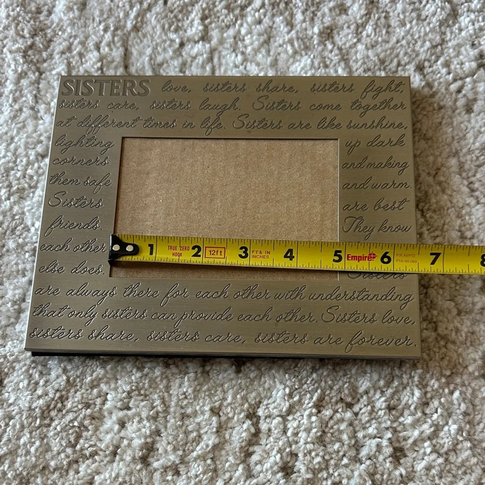 Sisters Sentiment Picture Frame